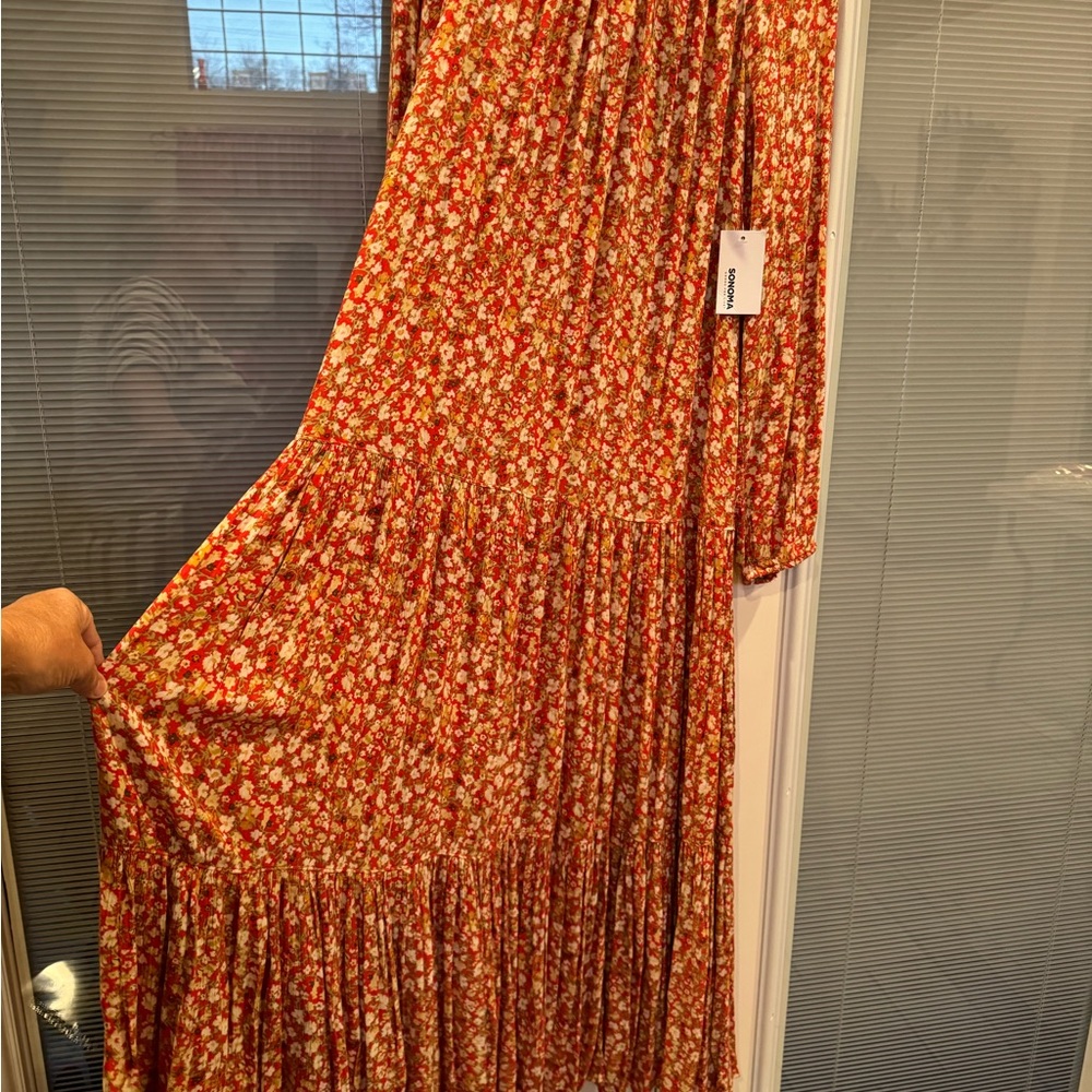 Sonoma Boho Maxi Dress! New with tags! Multicolor, new with tags!